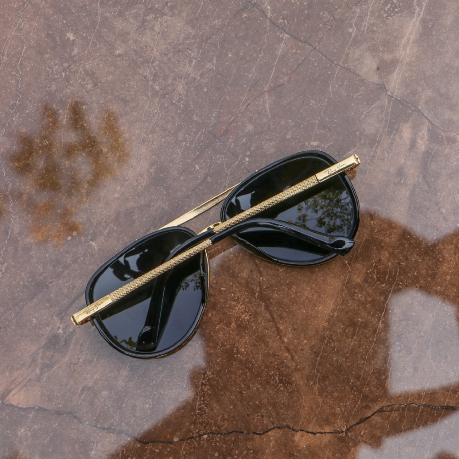 RAY-BAN Brown & Brown 4414 Causal Latest Sunglass For Unisex.