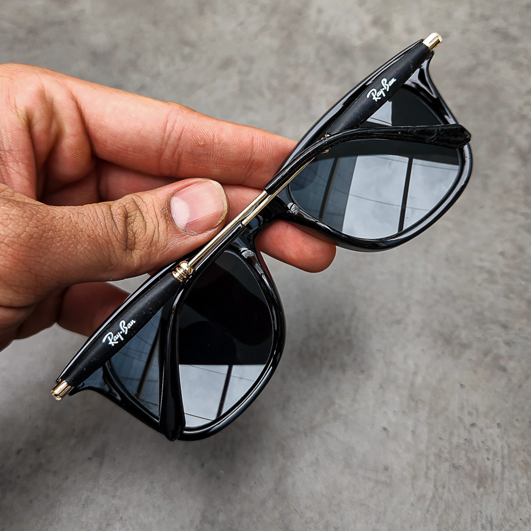 BEST Polarized Sunglasses for Men | Top Rated Aviator, Wayfarer, and Square Men's Shades | 100% UV Protection & Mirrored Lenses | Lightweight Pilot and Rectangle Styles Ideal Sunglasses for men #2148