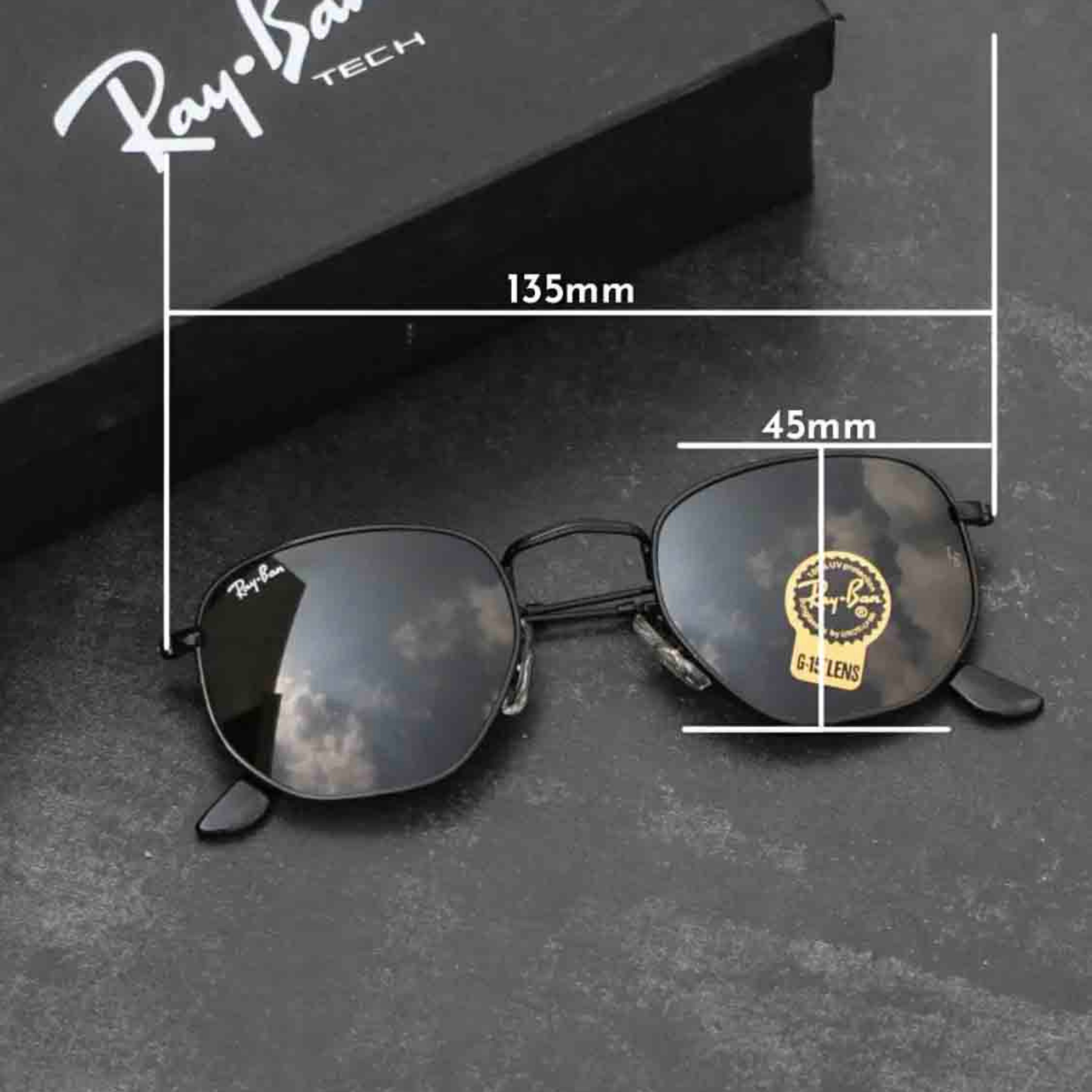 BEST Polarized Sunglasses for Men | Top Rated Aviator, Wayfarer, and Square Men's Shades | 100% UV Protection & Mirrored Lenses | Lightweight Pilot and Rectangle Styles Ideal Sunglasses for men #3548