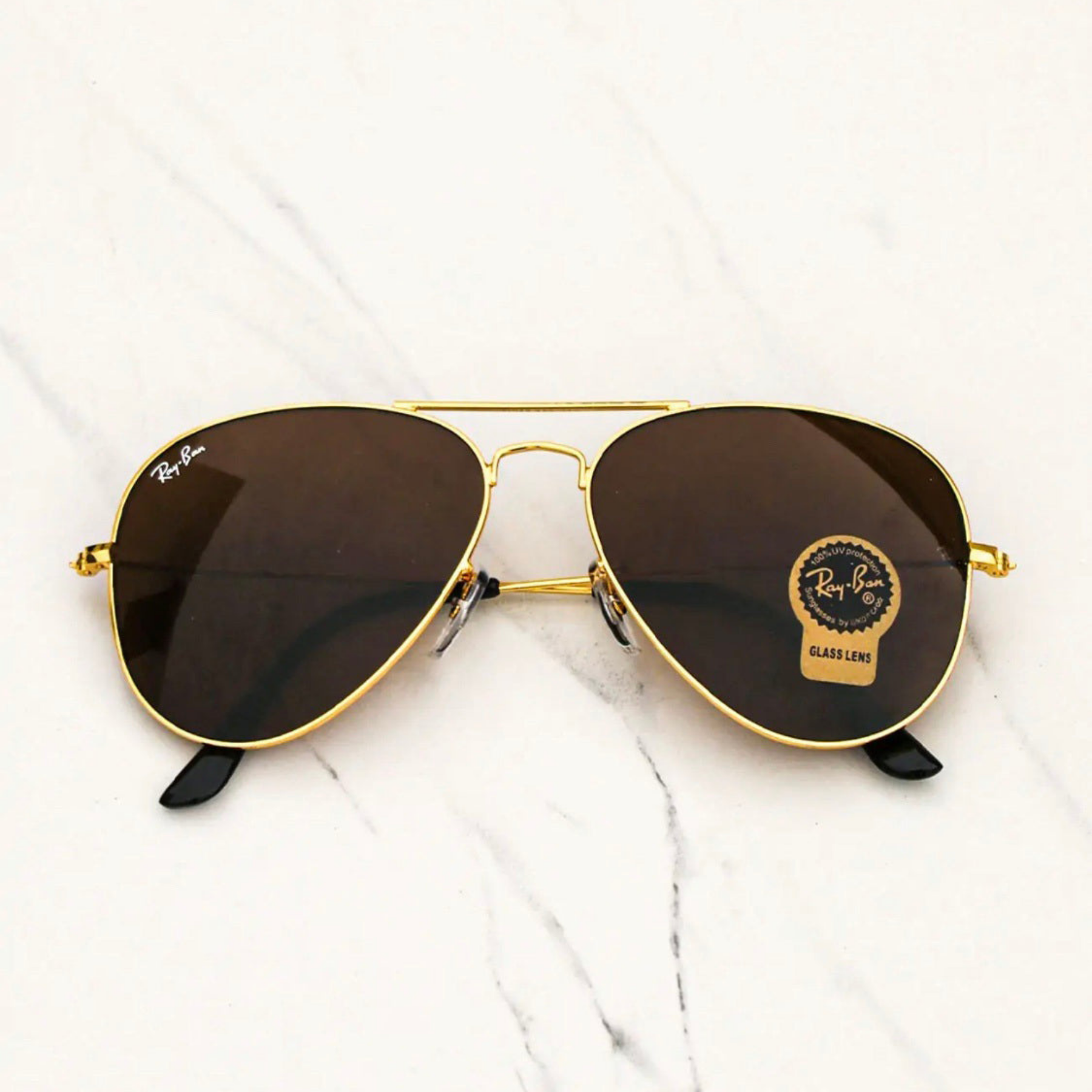 BEST Polarized Sunglasses for Men | Top Rated Aviator, Wayfarer, and Square Men's Shades | 100% UV Protection & Mirrored Lenses | Lightweight Pilot and Rectangle Styles Ideal Sunglasses for men #3026