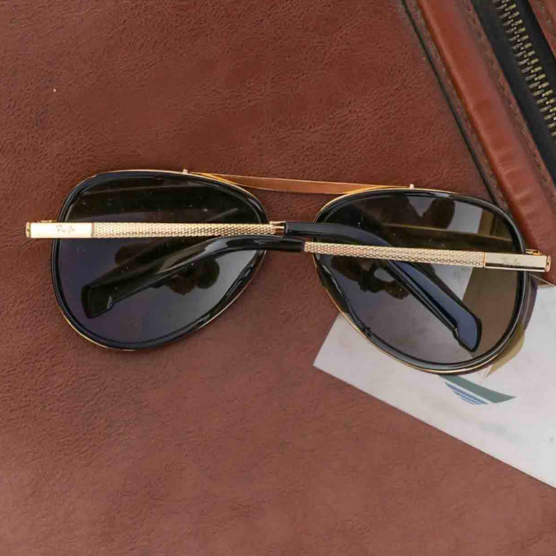 BEST Polarized Sunglasses for Men | Top Rated Aviator, Wayfarer, and Square Men's Shades | 100% UV Protection & Mirrored Lenses | Lightweight Pilot and Rectangle Styles Ideal Sunglasses for men #4414