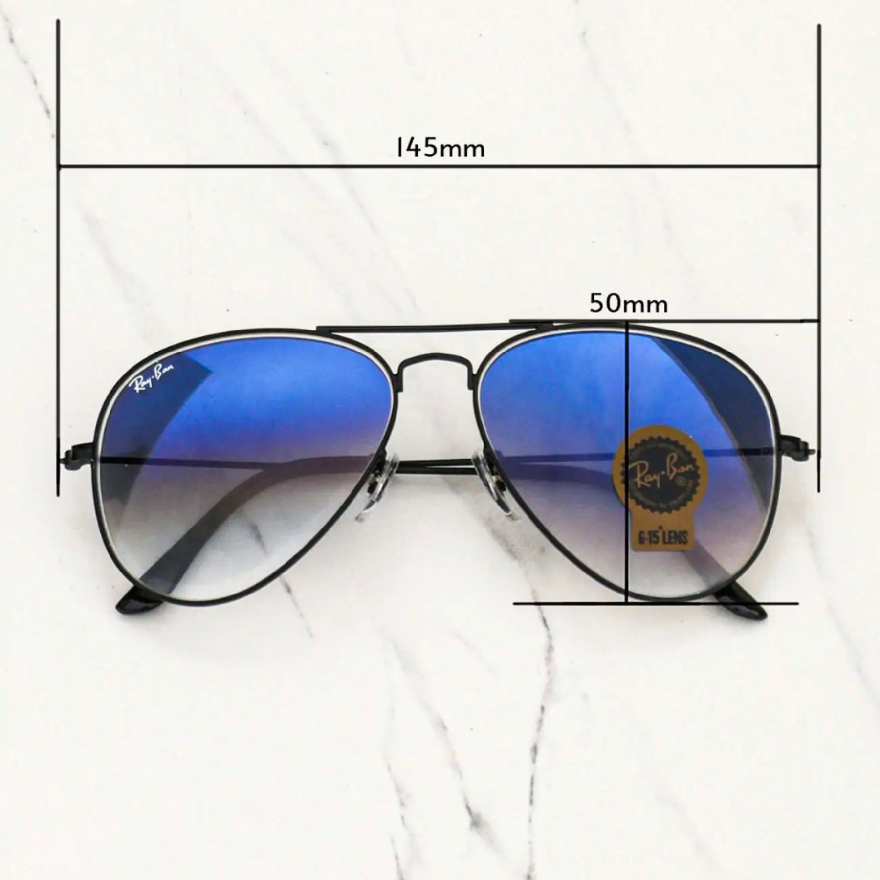 BEST Polarized Sunglasses for Men | Top Rated Aviator, Wayfarer, and Square Men's Shades | 100% UV Protection & Mirrored Lenses | Lightweight Pilot and Rectangle Styles Ideal Sunglasses for men #3026