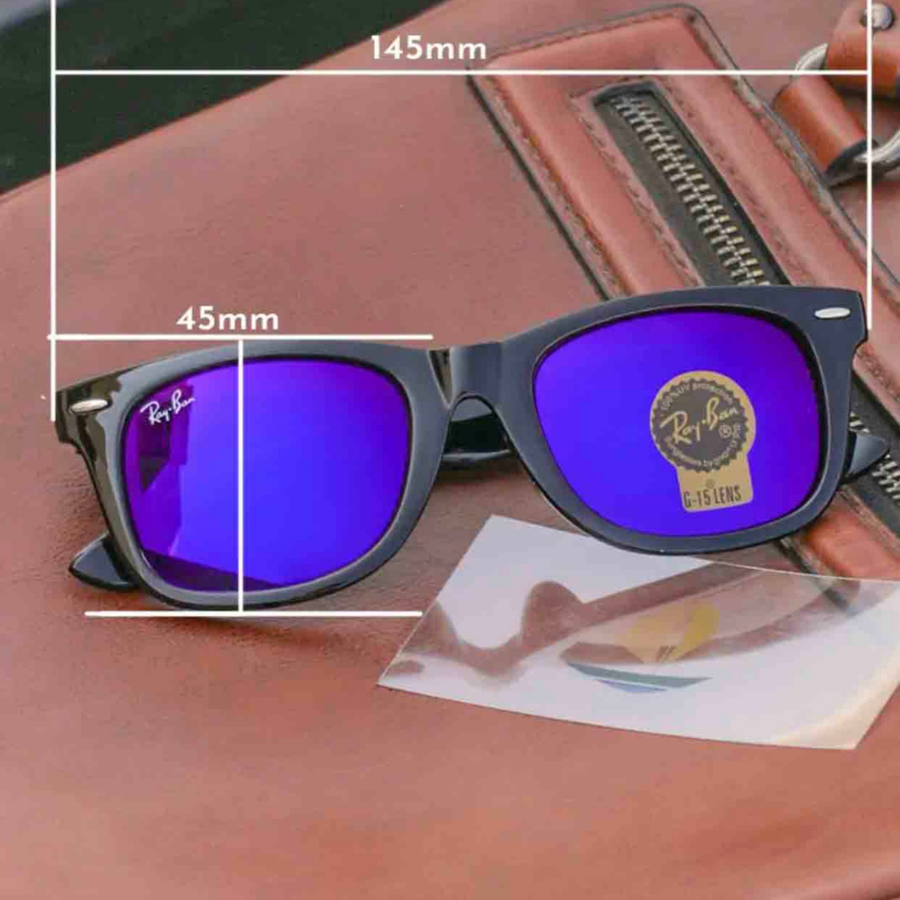 BEST Polarized Sunglasses for Men | Top Rated Aviator, Wayfarer, and Square Men's Shades | 100% UV Protection & Mirrored Lenses | Lightweight Pilot and Rectangle Styles Ideal Sunglasses for men #2140