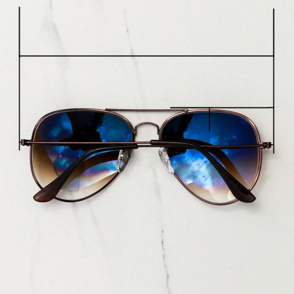 RAY-BAN Brown Shaded & Brown 3026 Aviator Causal Latest Sunglass For Unisex.