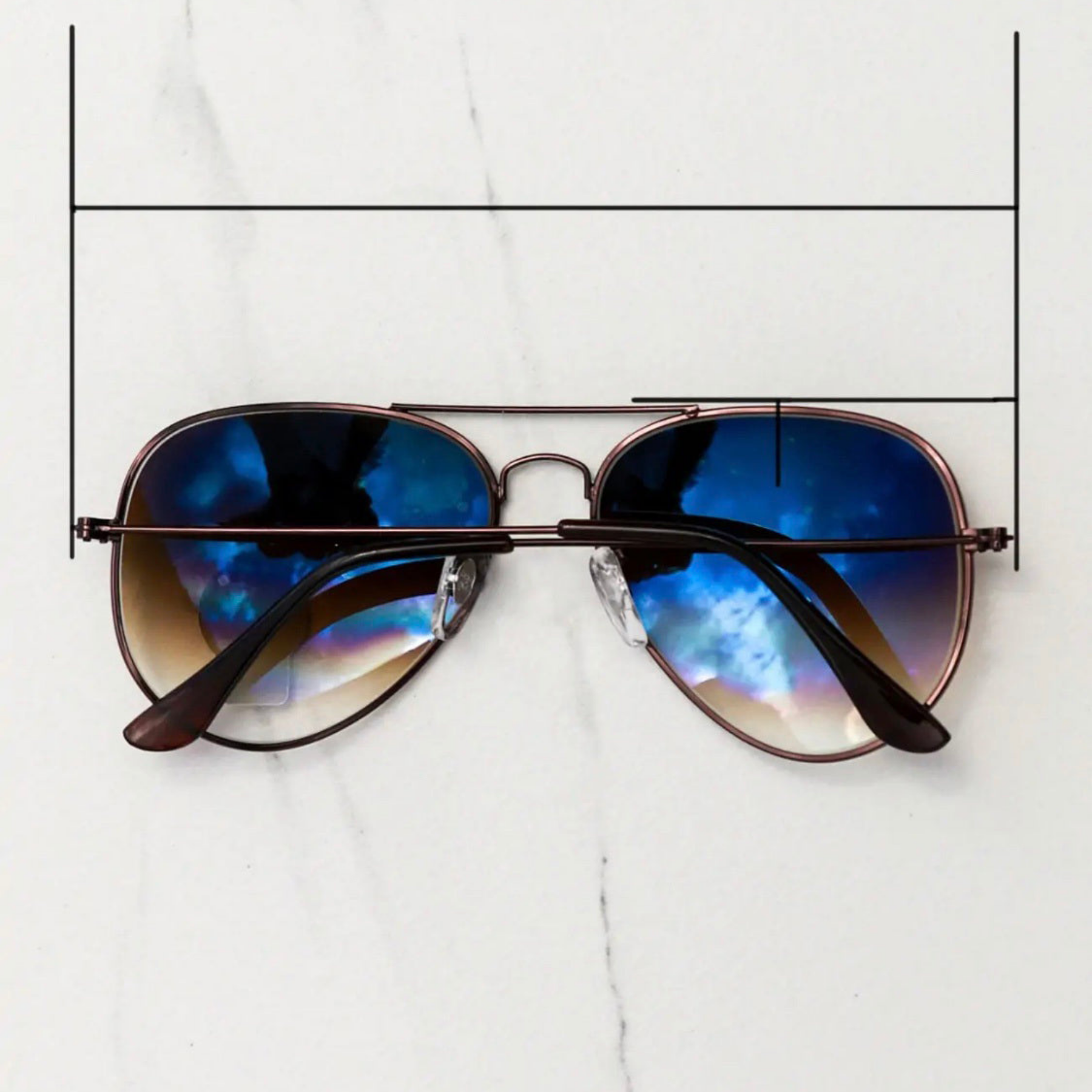 BEST Polarized Sunglasses for Men | Top Rated Aviator, Wayfarer, and Square Men's Shades | 100% UV Protection & Mirrored Lenses | Lightweight Pilot and Rectangle Styles Ideal Sunglasses for men #3026