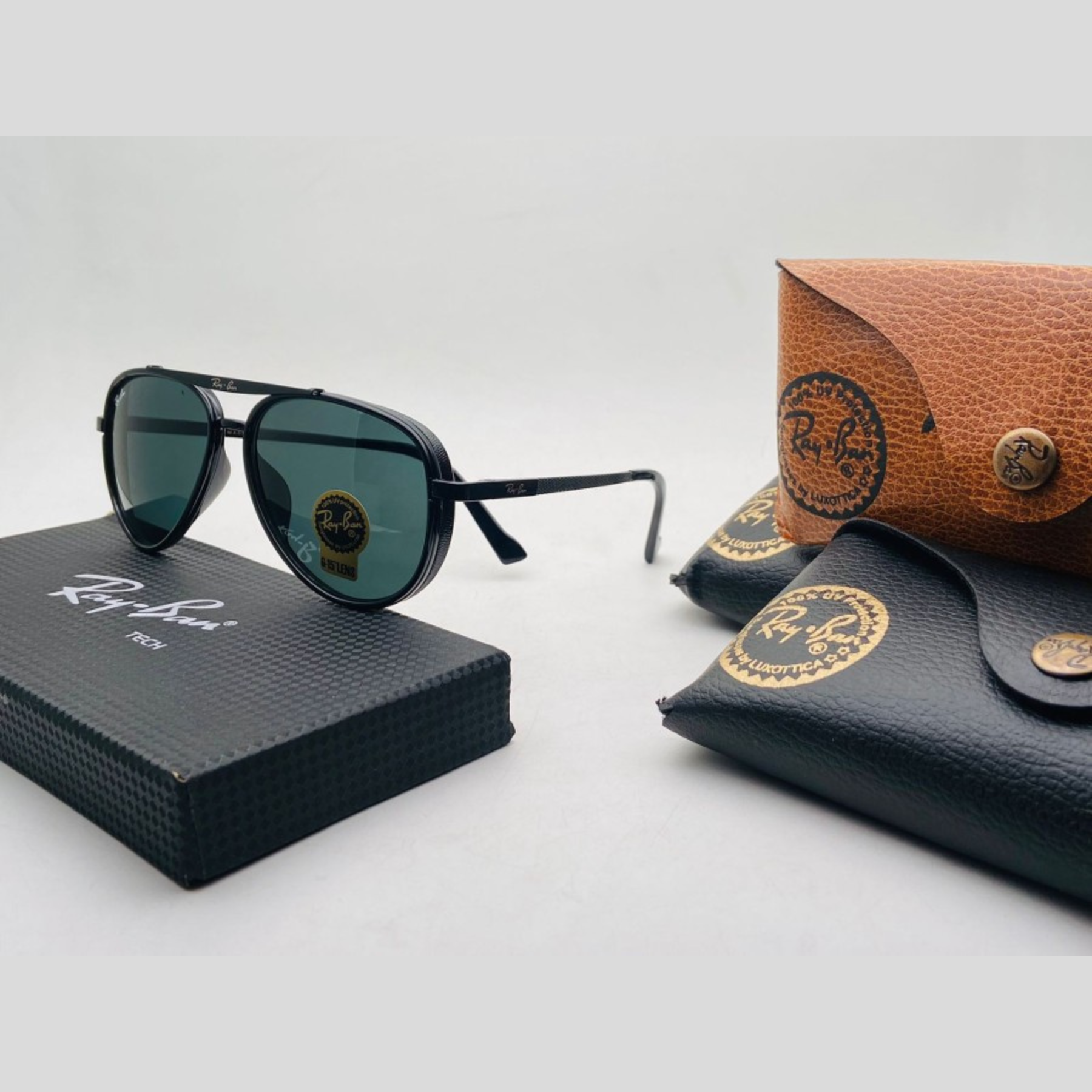 RAY-BAN New Men's Fancy Square Trendy Hot Favourite Wintage Sunglass For Unisex.
