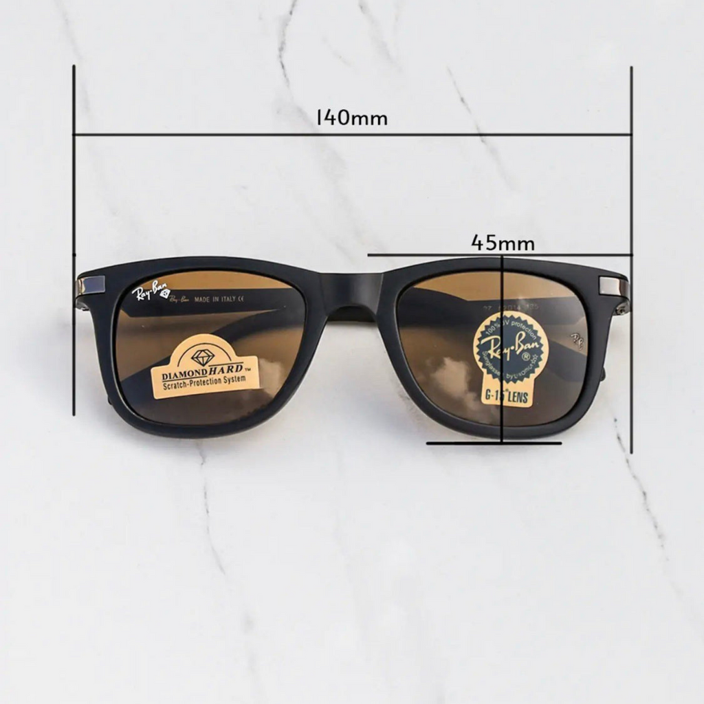 BEST Polarized Sunglasses for Men | Top Rated Aviator, Wayfarer, and Square Men's Shades | 100% UV Protection & Mirrored Lenses | Lightweight Pilot and Rectangle Styles Ideal Sunglasses for men #4287