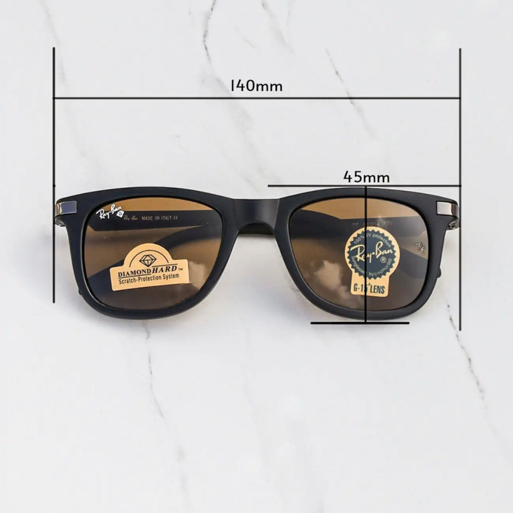 BEST Polarized Sunglasses for Men | Top Rated Aviator, Wayfarer, and Square Men's Shades | 100% UV Protection & Mirrored Lenses | Lightweight Pilot and Rectangle Styles Ideal Sunglasses for men #4287