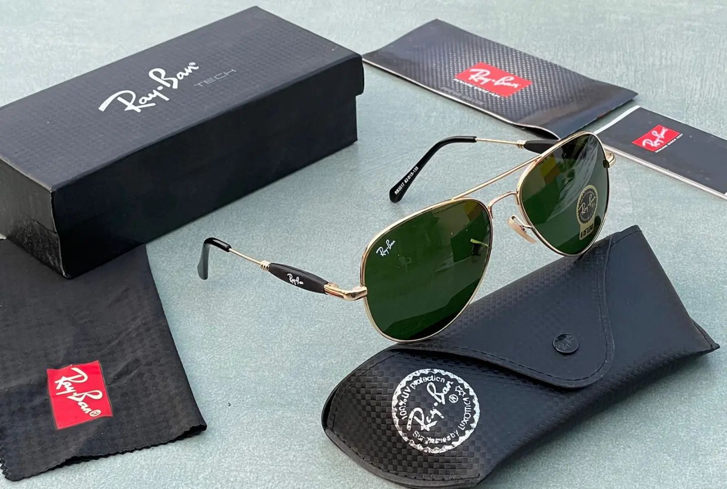 RAY-BAN New Fancy Men's Inboard Oval Trendy Hot Favourite Wintage Sunglass For Unisex.