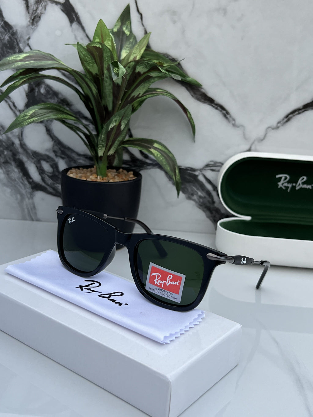 Latest Fancy All Season Special Ray Ban RB Square Trending Hot Favorite Fashionable Sunglass For Unisex.