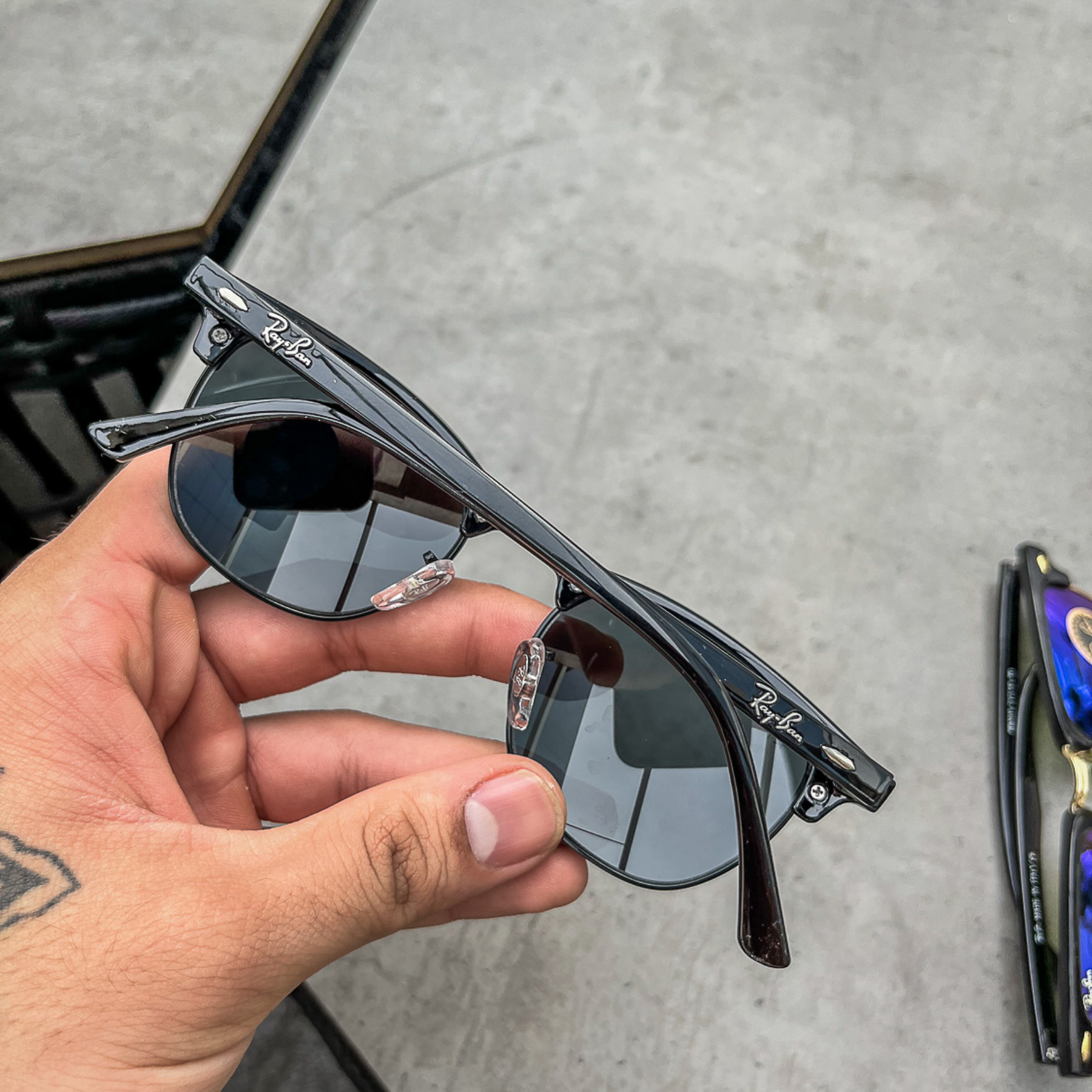 BEST Polarized Sunglasses for Men | Top Rated Aviator, Wayfarer, and Square Men's Shades | 100% UV Protection & Mirrored Lenses | Lightweight Pilot and Rectangle Styles Ideal Sunglasses for men #3016