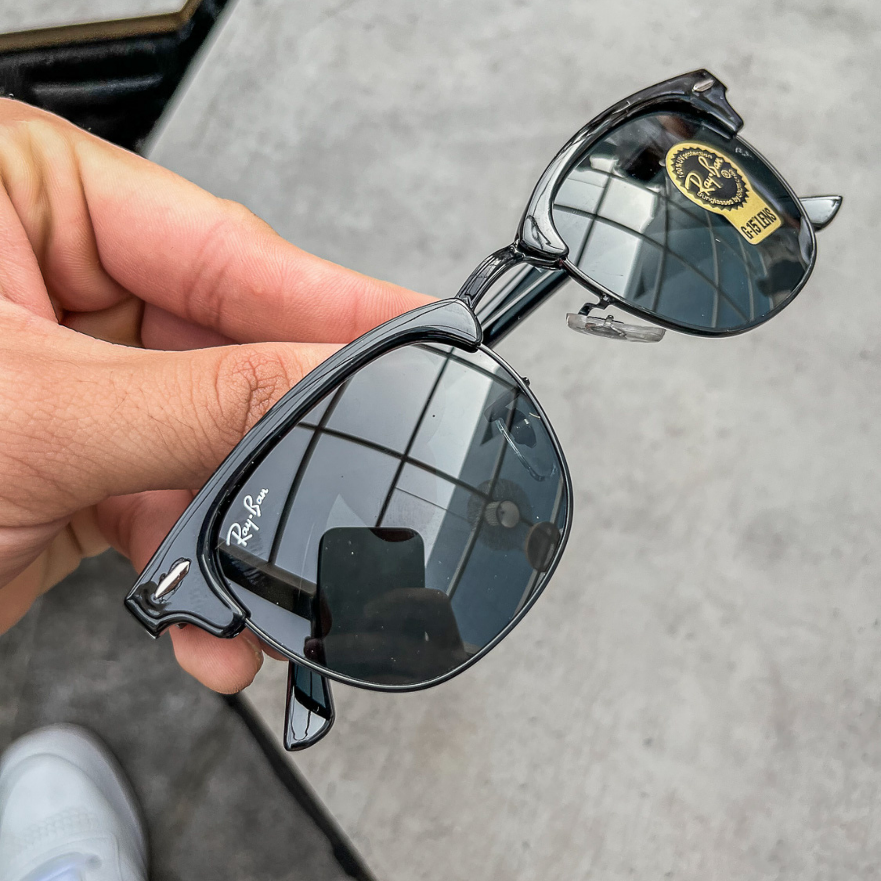 BEST Polarized Sunglasses for Men | Top Rated Aviator, Wayfarer, and Square Men's Shades | 100% UV Protection & Mirrored Lenses | Lightweight Pilot and Rectangle Styles Ideal Sunglasses for men #3016