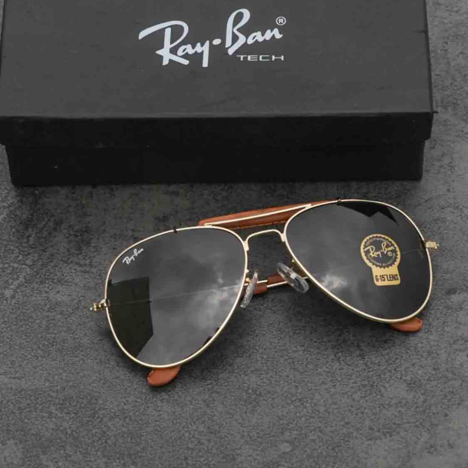 BEST Polarized Sunglasses for Men | Top Rated Aviator, Wayfarer, and Square Men's Shades | 100% UV Protection & Mirrored Lenses | Lightweight Pilot and Rectangle Styles Ideal Sunglasses for men #3422