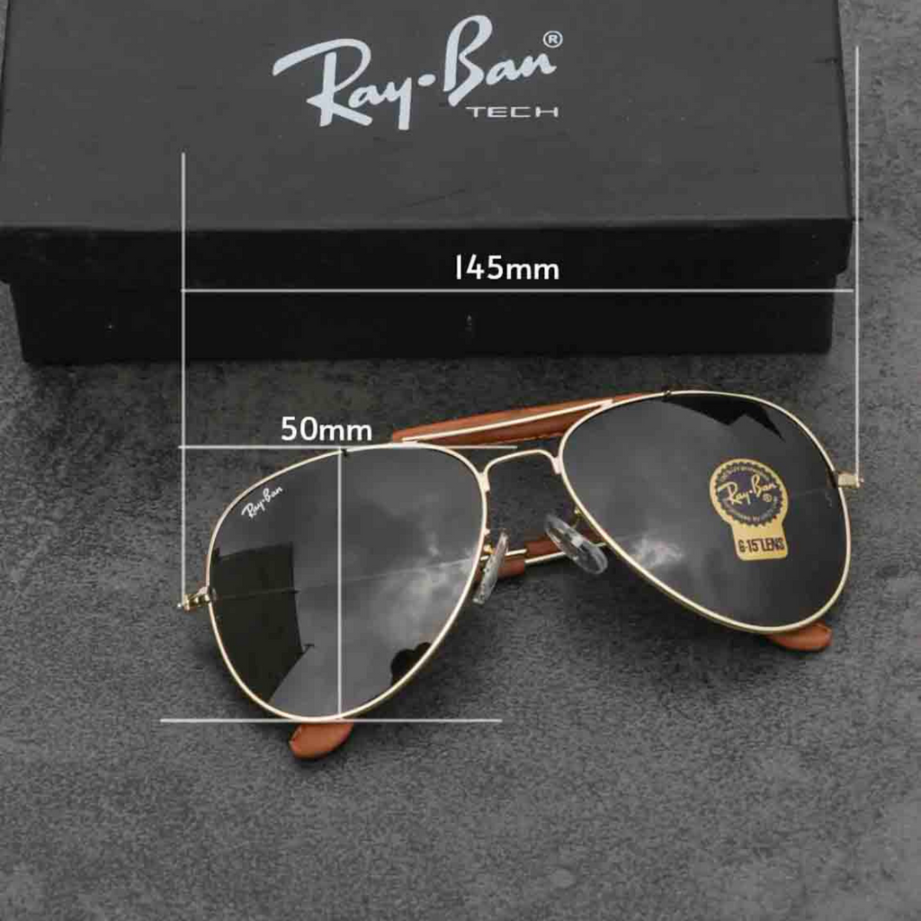 BEST Polarized Sunglasses for Men | Top Rated Aviator, Wayfarer, and Square Men's Shades | 100% UV Protection & Mirrored Lenses | Lightweight Pilot and Rectangle Styles Ideal Sunglasses for men #3422