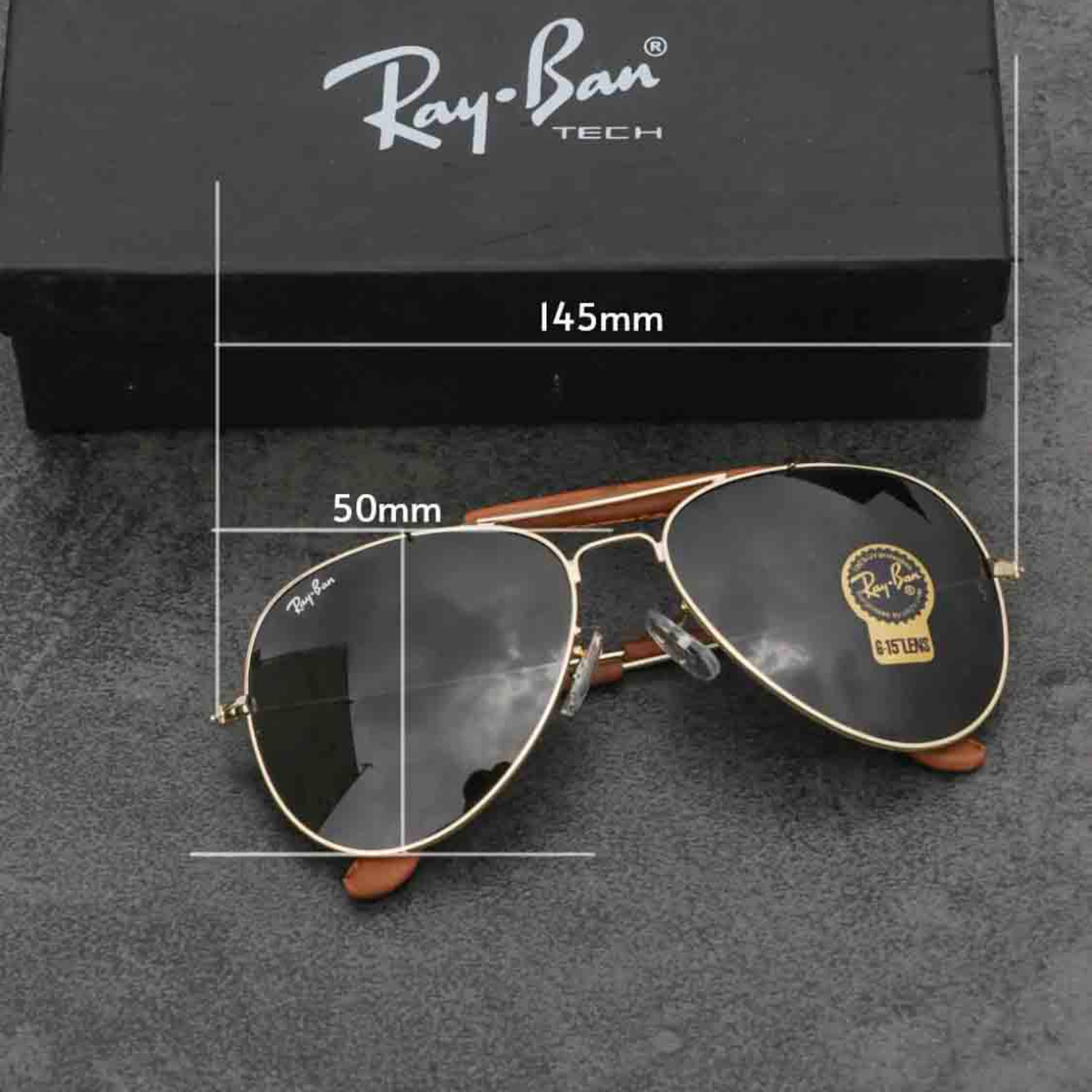 BEST Polarized Sunglasses for Men | Top Rated Aviator, Wayfarer, and Square Men's Shades | 100% UV Protection & Mirrored Lenses | Lightweight Pilot and Rectangle Styles Ideal Sunglasses for men #3422