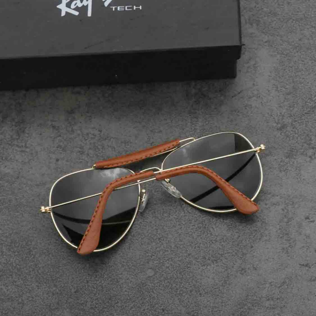 BEST Polarized Sunglasses for Men | Top Rated Aviator, Wayfarer, and Square Men's Shades | 100% UV Protection & Mirrored Lenses | Lightweight Pilot and Rectangle Styles Ideal Sunglasses for men #3422