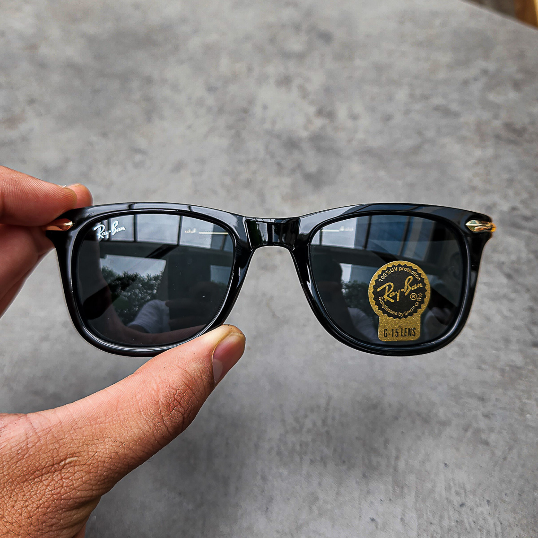 BEST Polarized Sunglasses for Men | Top Rated Aviator, Wayfarer, and Square Men's Shades | 100% UV Protection & Mirrored Lenses | Lightweight Pilot and Rectangle Styles Ideal Sunglasses for men #2148