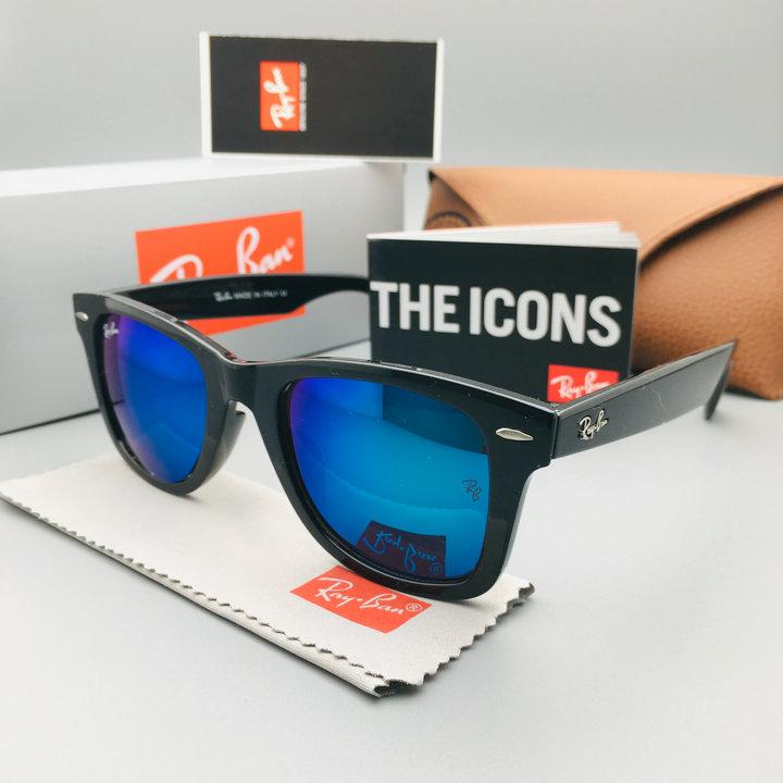RAY-BAN New Attractive Blue 2140 Wayfarer Style Sunglass For Unisex