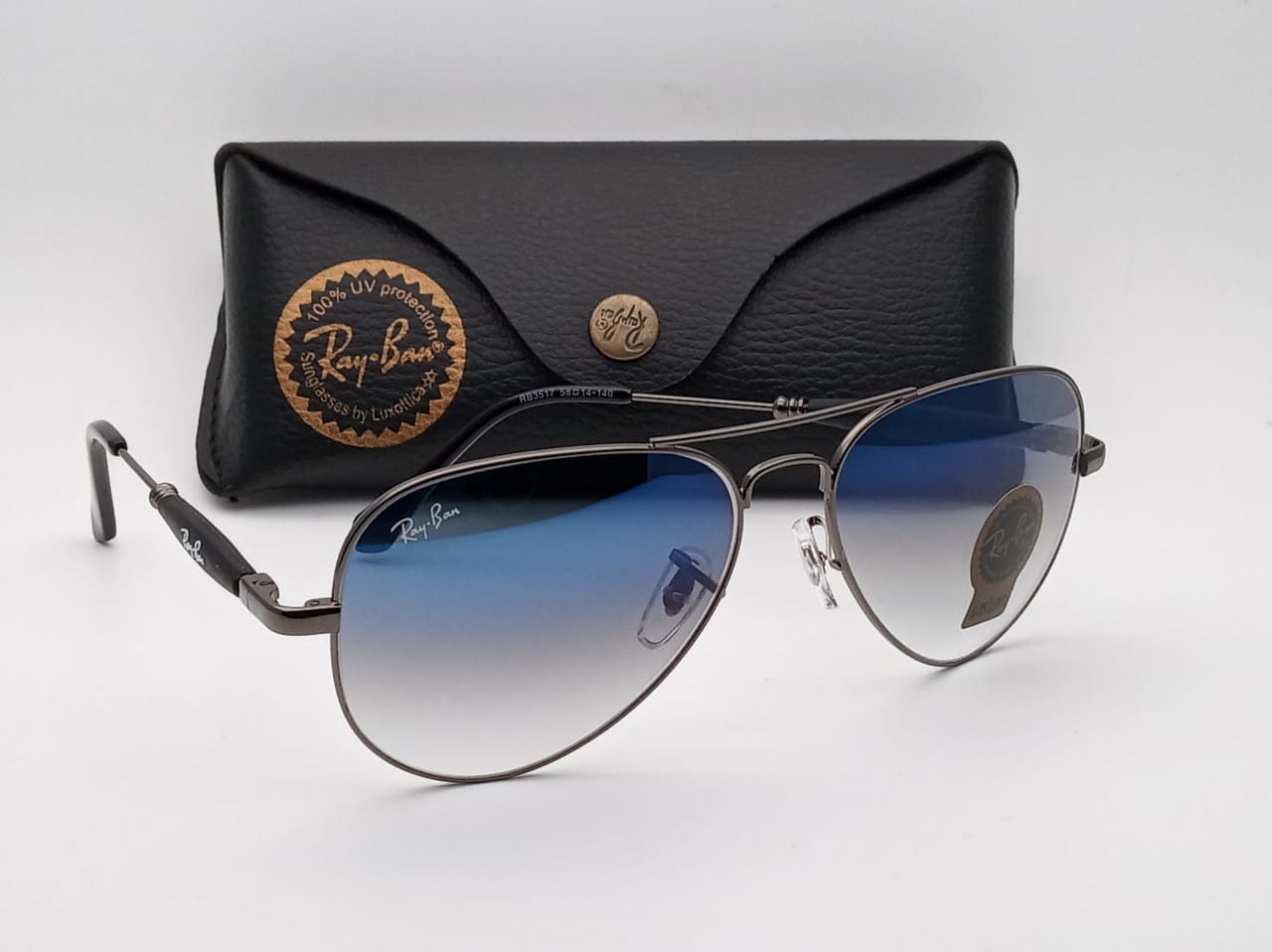 RAY-BAN New Modern Stylish Addition 3517 Oval Sunglass For Unisex