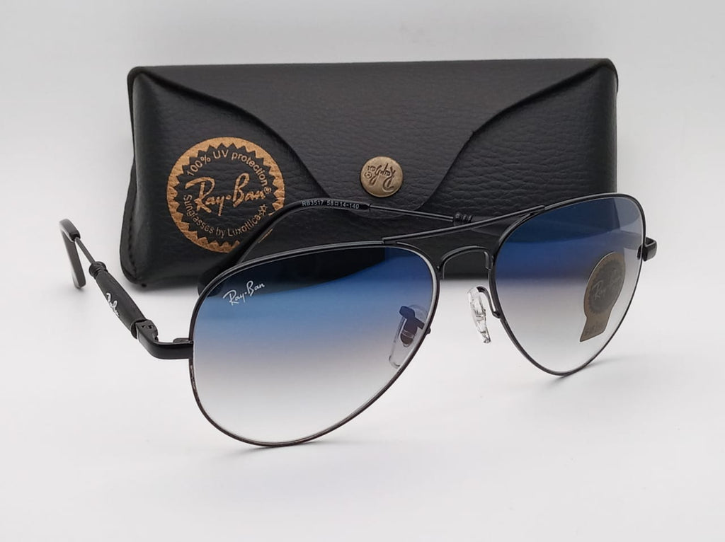 RAY-BAN New Modern Stylish Addition Shaded Brown Shade & Brown 3517 Oval Sunglass For Unisex