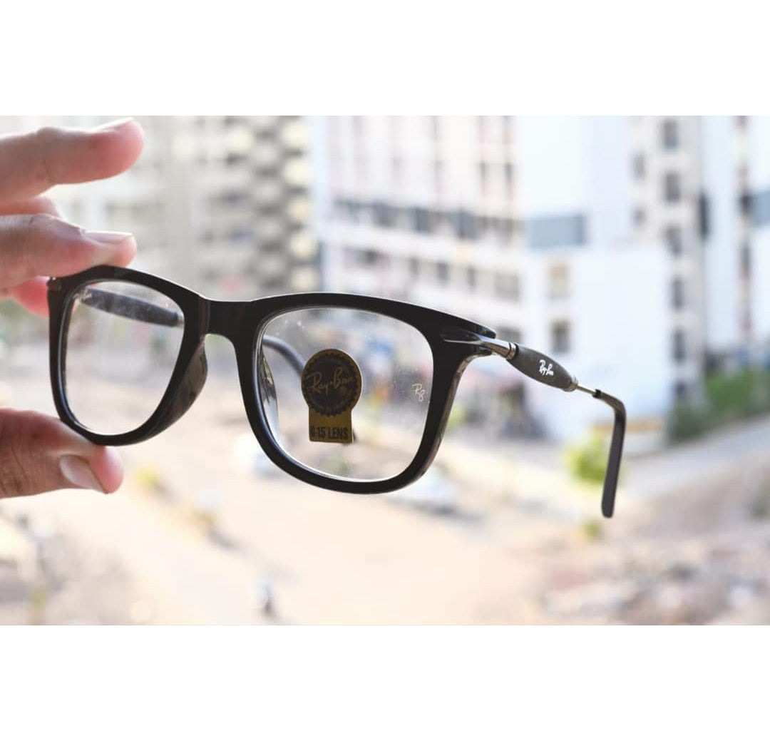 RAY-BAN New Modern Stylish Addition Shaded Blue Shade & Gold 2148 Square Sunglass For Unisex