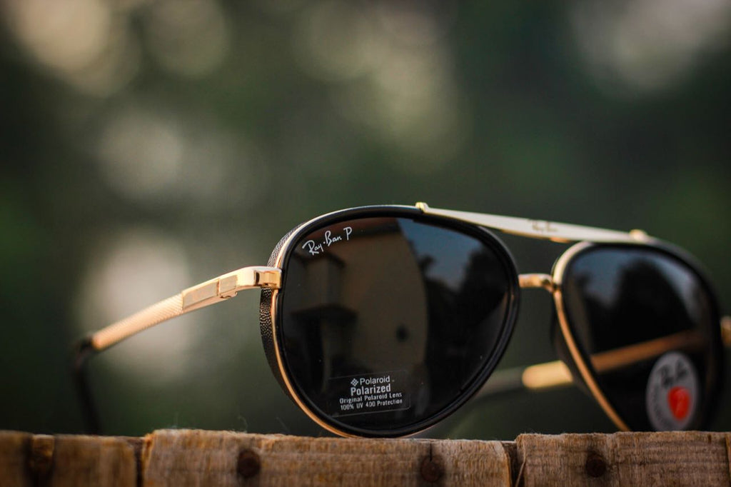 RAY-BAN New Top Trending Men's Pack Of 2 Combo Hot Favourite Wintage Sunglass For Unisex.