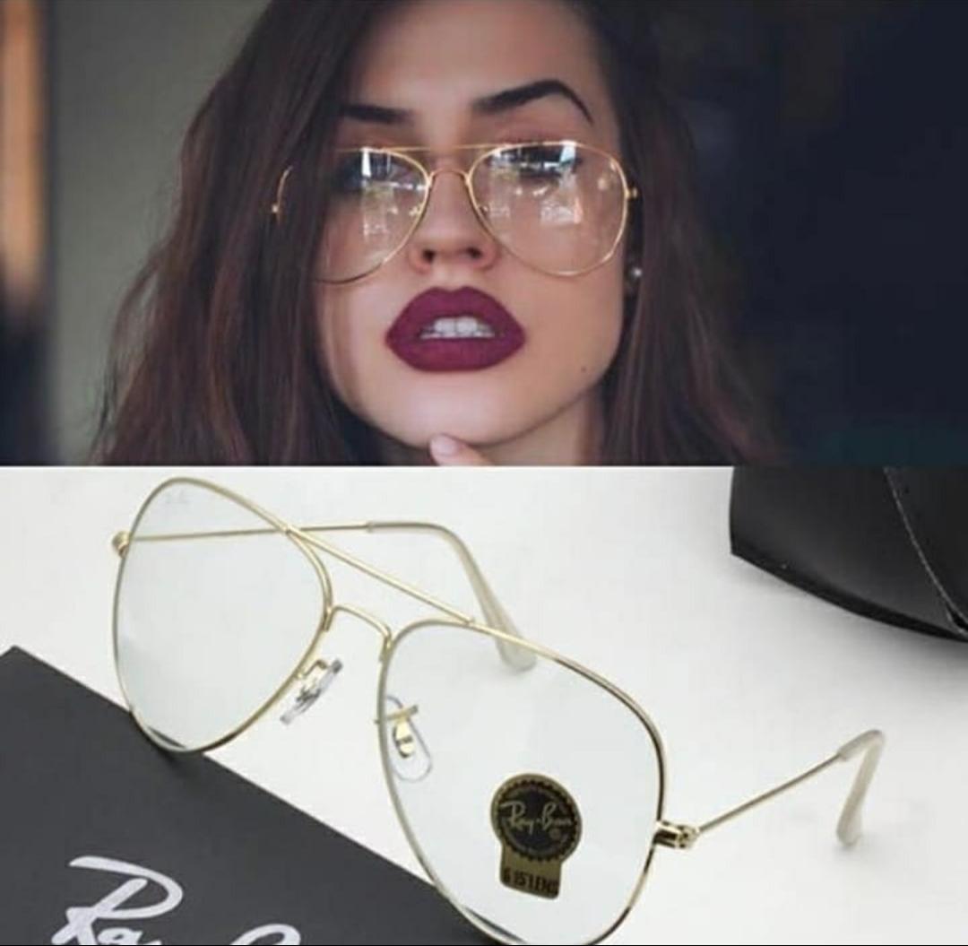 RAY-BAN New Fancy Men's Oval Aviator Silver Metal Frame Trendy Hot Favourite Wintage Sunglass For Unisex.