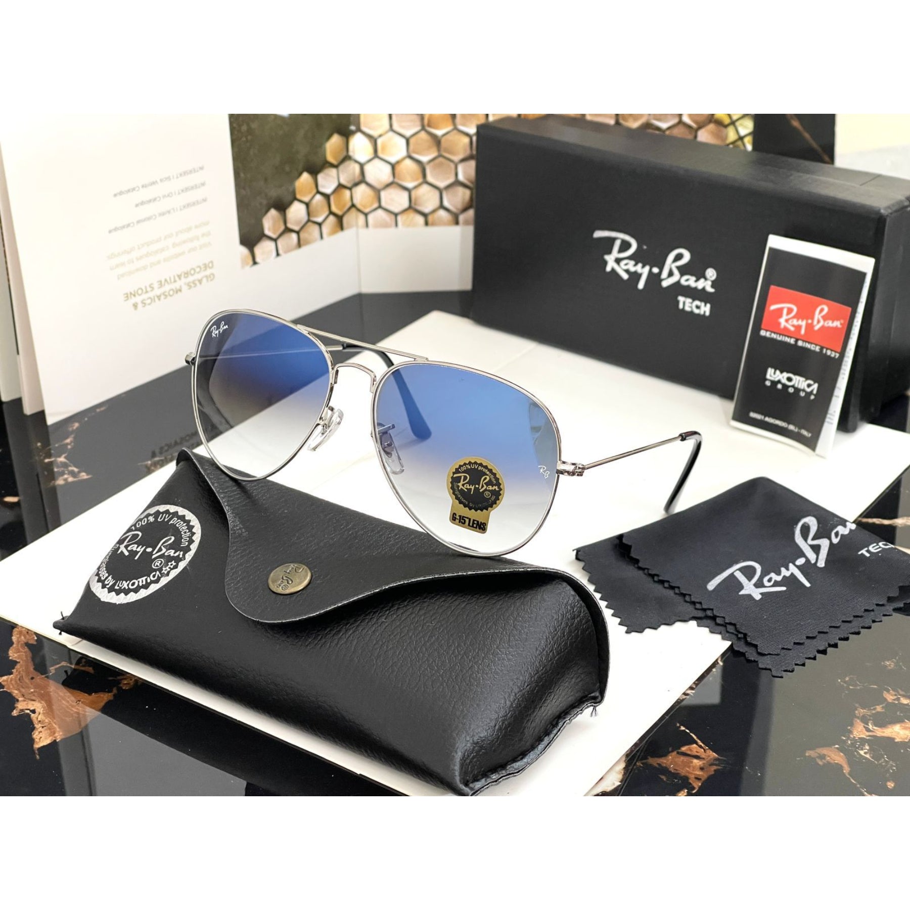 Ray-Ban Latest Fancy All Season Special RB Square 04 Trending Hot Favorite Fashionable Sunglass For Unisex.
