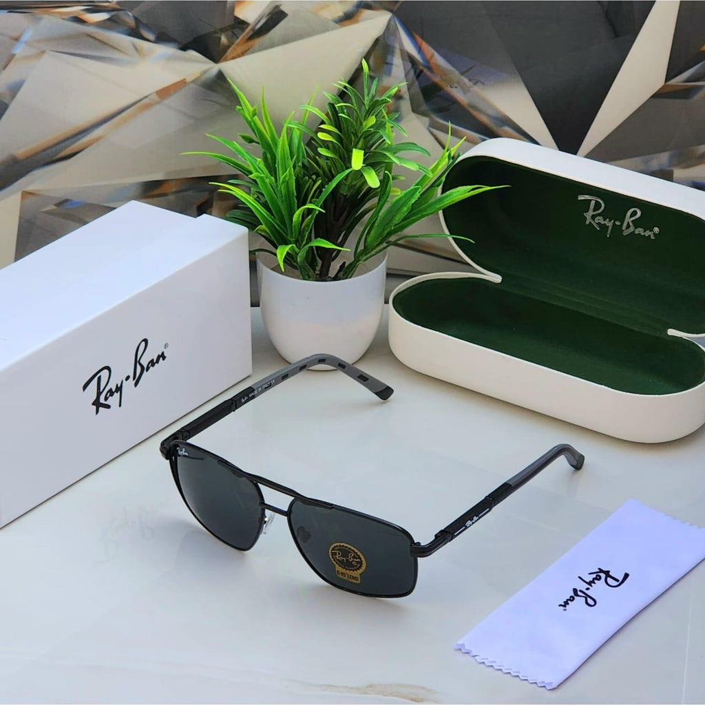 Ray-Ban Latest Fancy All Season Special RB Square 9713 Trending Hot Favorite Fashionable Sunglass For Unisex.