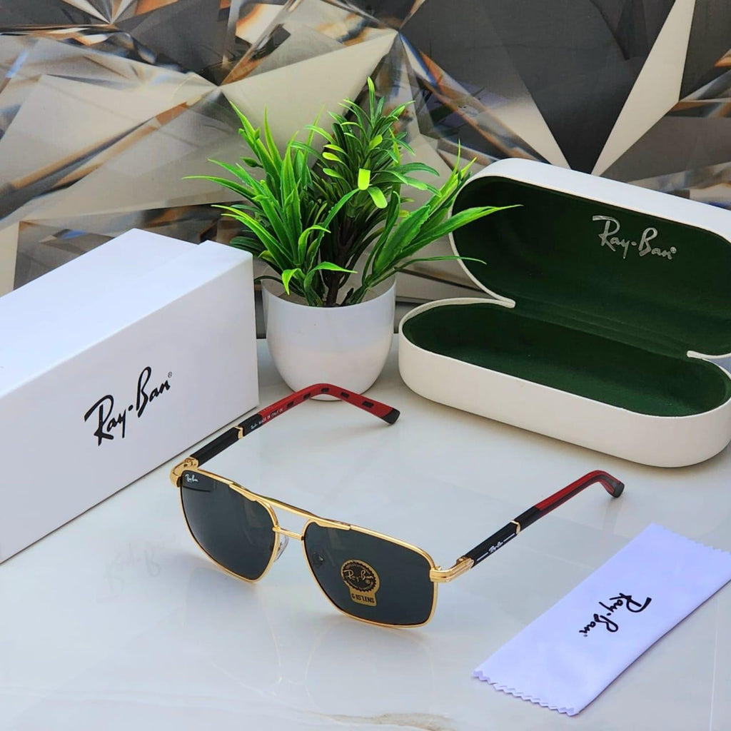 Ray-Ban Latest Fancy All Season Special RB Square 9713 Trending Hot Favorite Fashionable Sunglass For Unisex.