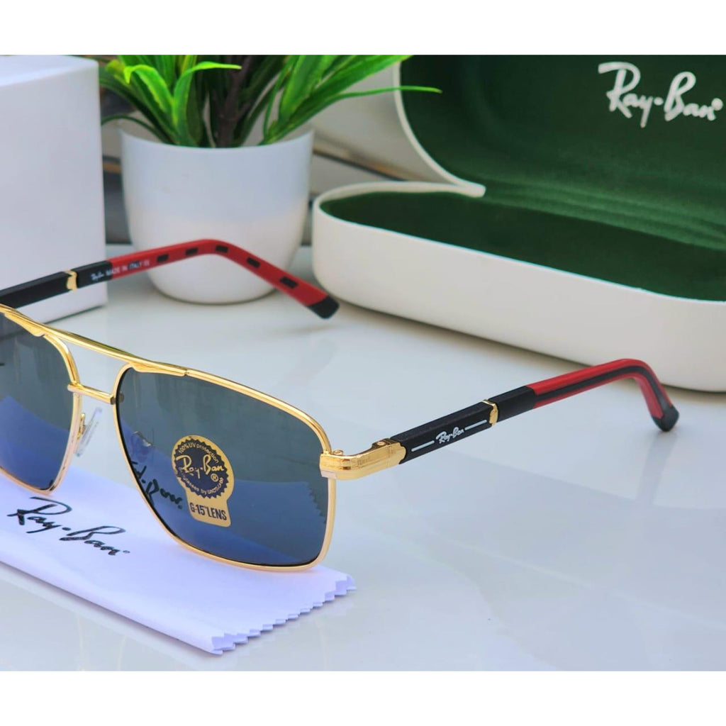 Ray-Ban Latest Fancy All Season Special RB Square 9713 Trending Hot Favorite Fashionable Sunglass For Unisex.