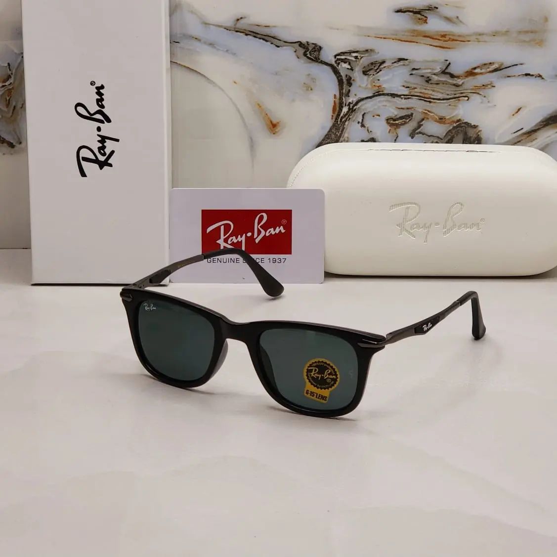 RAY-BAN New Top Trending Men's Pack Of 2 Combo Hot Favourite Wintage Sunglass For Unisex.